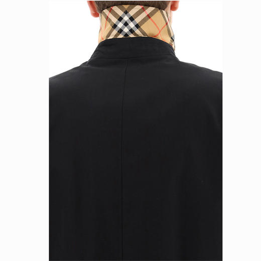 BURBERRY 巴宝莉 男士皮姆利科版型 - Heritage 轻便大衣 黑色 8019046 A1189 商品图3