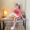 【儿童套装】童装女童短袖T恤运动套装中大童夏季夏装7分裤两件 商品缩略图2