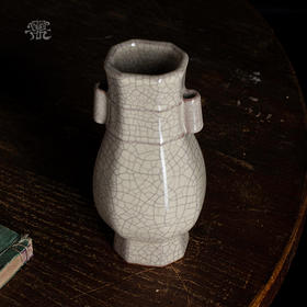 问鼎哥窑传世款八方贯耳瓶（缺货）