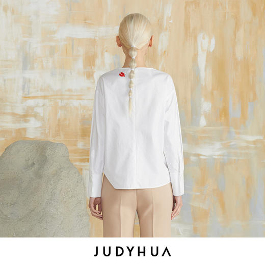 JUDYHUA 红唇印花上衣 商品图2