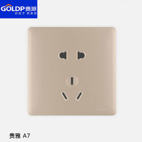 贵派面板 贵雅 A7金 五孔