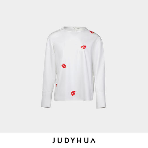 JUDYHUA 红唇印花上衣 商品图3