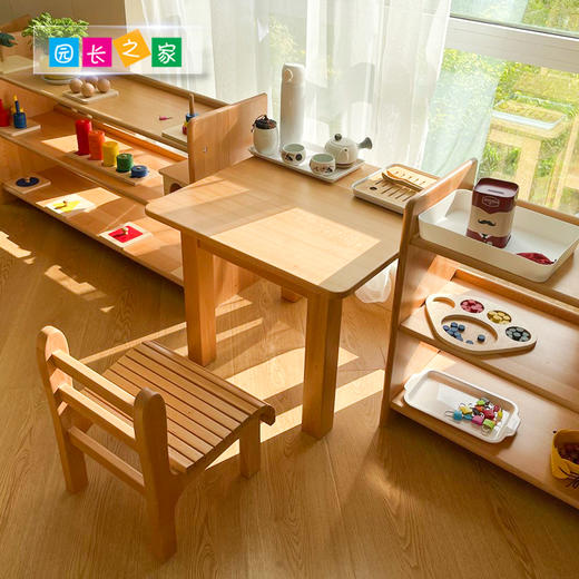 榉木靠背椅 商品图0