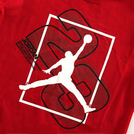 AIR JORDAN乔丹AJ童装秋新男童运动时尚纯棉长袖T恤JD2132004 商品图2