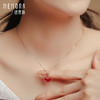 【一口价】诗普琳七夕专款如意系列玫瑰色18K金钻石称“心”如意套链KN297901 商品缩略图3