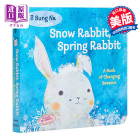 【中商原版】微瑕疵 睡前故事 纸板书 季节之书il Sung Na Snow Rabbit Spring Rabbit 英文原版 尹成娜一本讲述季节交替的书