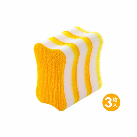 LEC激落君亚克力无纺布清洁海棉3个装 商品图0