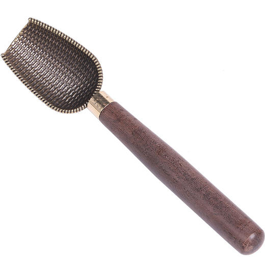 黑檀木合金茶匙茶勺禅意木把茶铲取茶叶勺子家用茶杯夹子茶道配件 商品图2