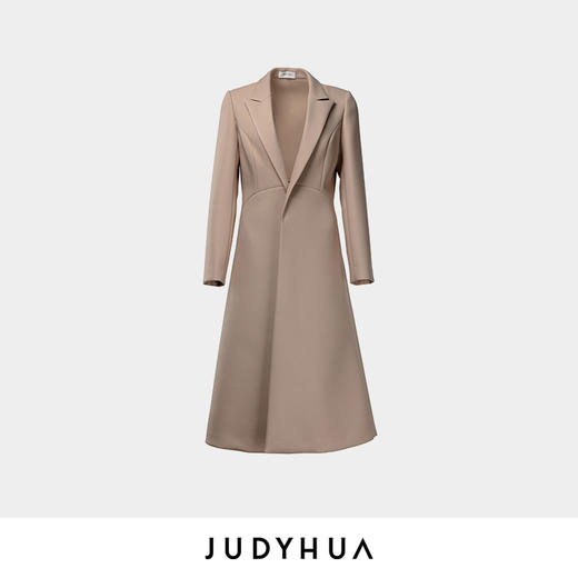 JUDYHUA 分割设计修身大衣 商品图3