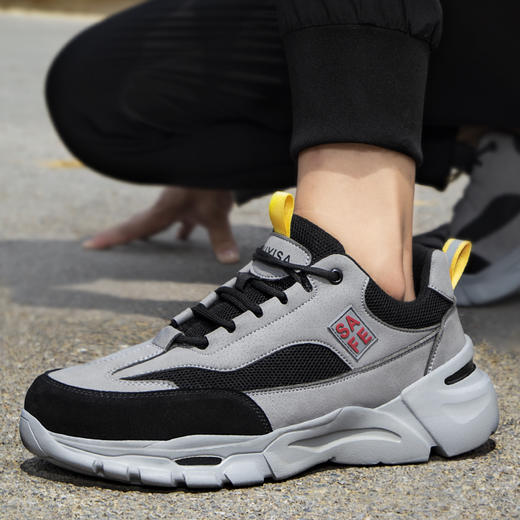 【超轻劳保鞋】劳保鞋四季款透气钢包头防砸防刺穿安全工作鞋超轻EVA防护功能鞋 商品图3