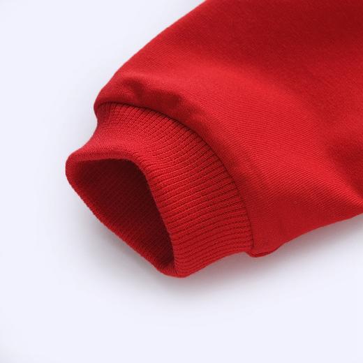 英氏婴儿居家连体衣 男女宝春秋新款大红色爬服YZJAJ31006A 商品图6