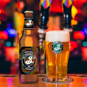 【部分地区缺货预售，现货48h发货】Brooklyn布鲁克林石墙IPA 330ml*6瓶整箱lamtoys变色龙联名