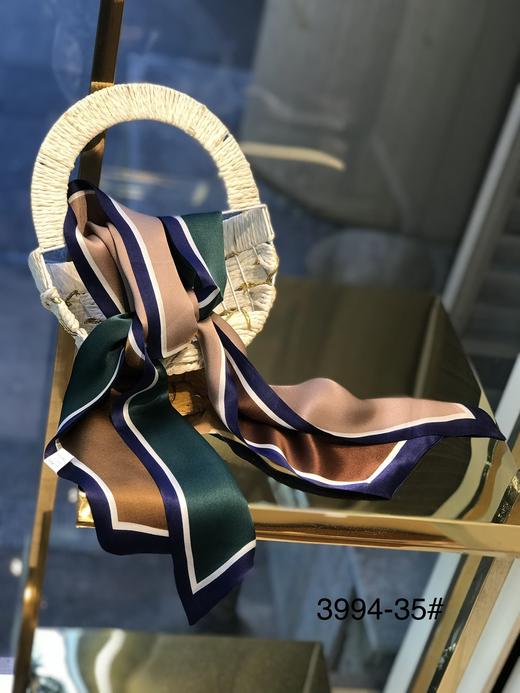 优品堂《春的律动》100％桑蚕丝长条巾 商品图4