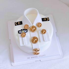 海军 | 半翻糖奶油蛋糕