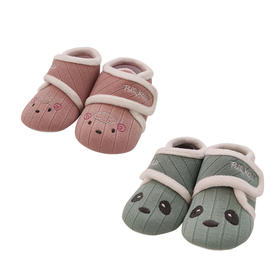 比士尼童鞋6-9-12个月男童女童宝宝鞋透气步前婴童鞋魔术贴学步鞋