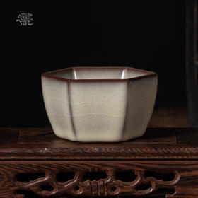 问鼎哥窑致巧款静空杯（缺货）