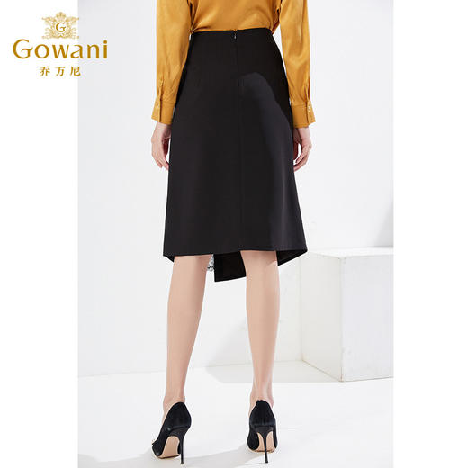 乔万尼新款半身裙开叉蕾丝设计显瘦半裙EI3D158 商品图3