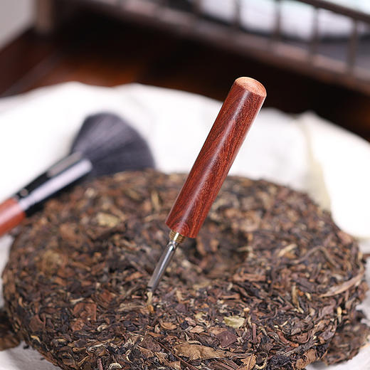 黑檀木养壶双用笔扫茶盘清洁茶刷子扫帚茶笔功夫茶扫水刷茶具 商品图1