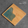 竹制杯垫简约中国风竹茶托家用功夫茶杯隔热杯托垫子茶道配件 商品缩略图5