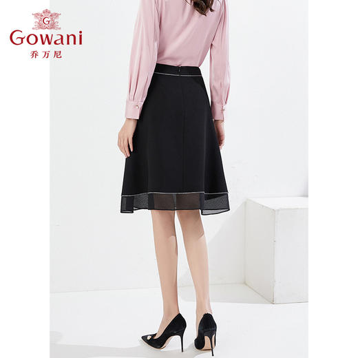 乔万尼半身裙早新款A型裙摆垂顺半裙EI3D160 商品图3