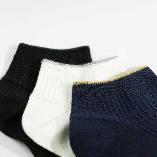 【49元6双】男士短筒袜四季棉袜夏季男袜子舒适商务休闲袜【2双装 2111305】 商品图3