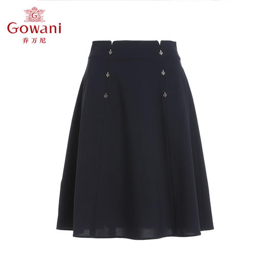 乔万尼显瘦半身裙春新品收腰伞裙设计大气EI3D159 商品图4