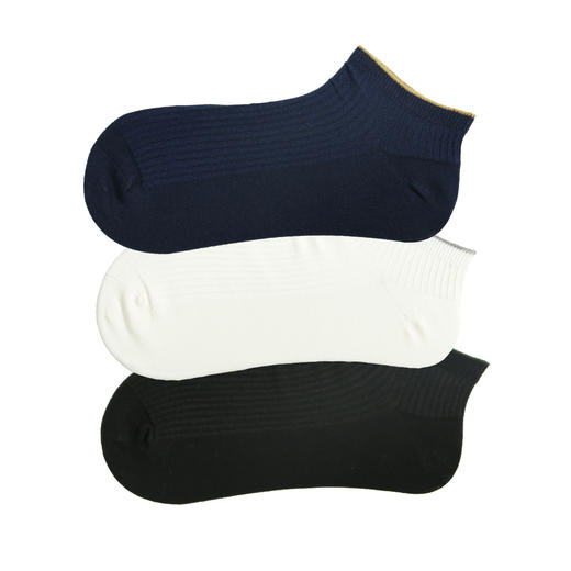 【49元6双】男士短筒袜四季棉袜夏季男袜子舒适商务休闲袜【2双装 2111305】 商品图0