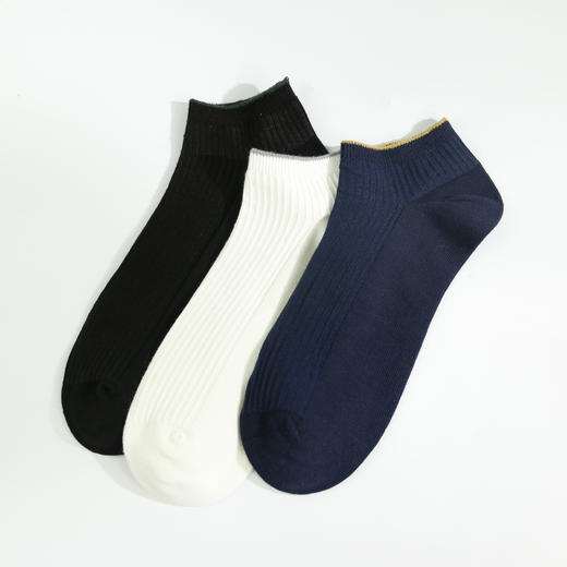 【49元6双】男士短筒袜四季棉袜夏季男袜子舒适商务休闲袜【2双装 2111305】 商品图1