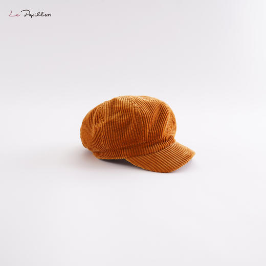 【马克珍妮 芦芙】法式春装 女童灯芯绒画家帽子213308 商品图2