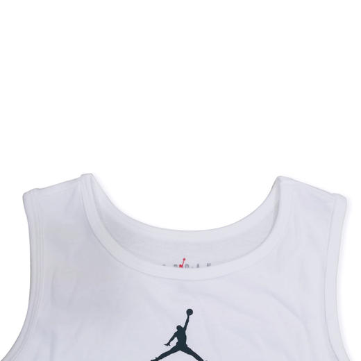 AIR JORDAN乔丹AJ童装夏男童撞色字母纯棉背心JD 商品图3