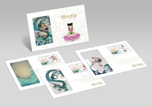 《哪吒闹海》动画胶片明信片 《哪吒闹海》徽章 商品图0