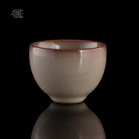 问鼎哥窑致巧款鼓影杯（缺货）