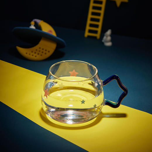 晚安星月兔茶漏玻璃杯 商品图2
