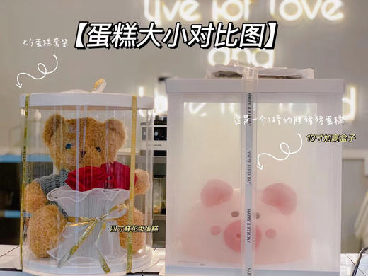 小熊抱花蛋糕套装（下单时备注取货或配送的日期） 商品图2