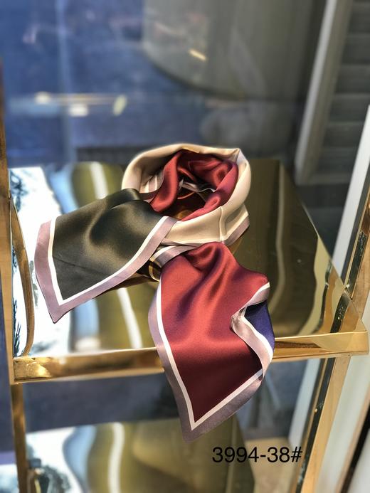 优品堂《春的律动》100％桑蚕丝长条巾 商品图5