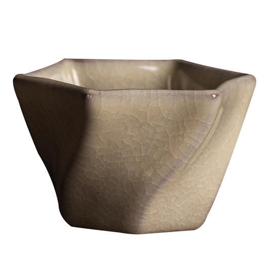 问鼎哥窑传世款支钉星华杯 商品图4