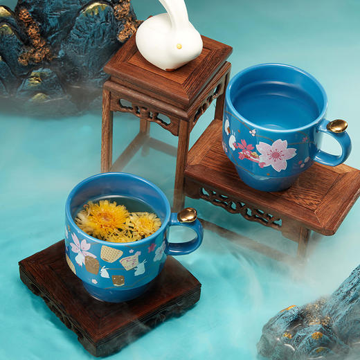 樱花玉兔叠叠马克杯套装 商品图1