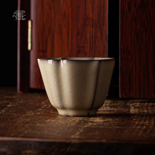 问鼎哥窑传世款主人杯方潭杯葵堇杯连翘杯 商品图3