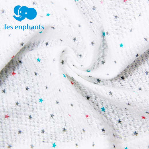 丽婴房-内衣类（春）B8六条带上衣 多彩星星超薄提条 商品图1