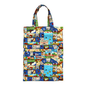 HUJI祤集Ditsy手提袋插画棋棋子