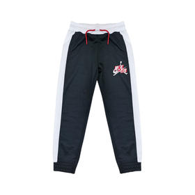 AIR JORDAN乔丹AJ童装秋新男童双logo速干运动长裤JD2032005