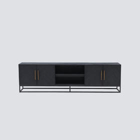 NS家居nsfurniture木制铁艺装饰柜电视柜NSCB-HL5615-2-NK-RK