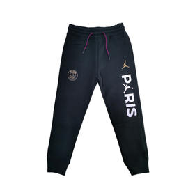 AIR JORDAN乔丹童装秋冬新男童加绒运动长裤卫裤子JD2032166
