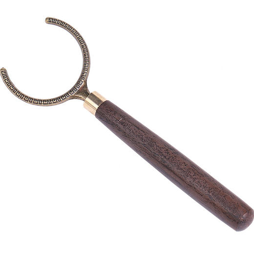 黑檀木合金茶匙茶勺禅意木把茶铲取茶叶勺子家用茶杯夹子茶道配件 商品图1