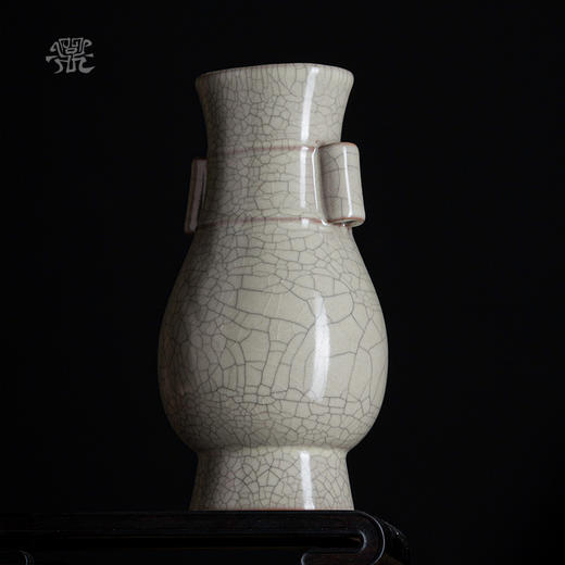 问鼎哥窑传世款贯耳瓶（缺货） 商品图3