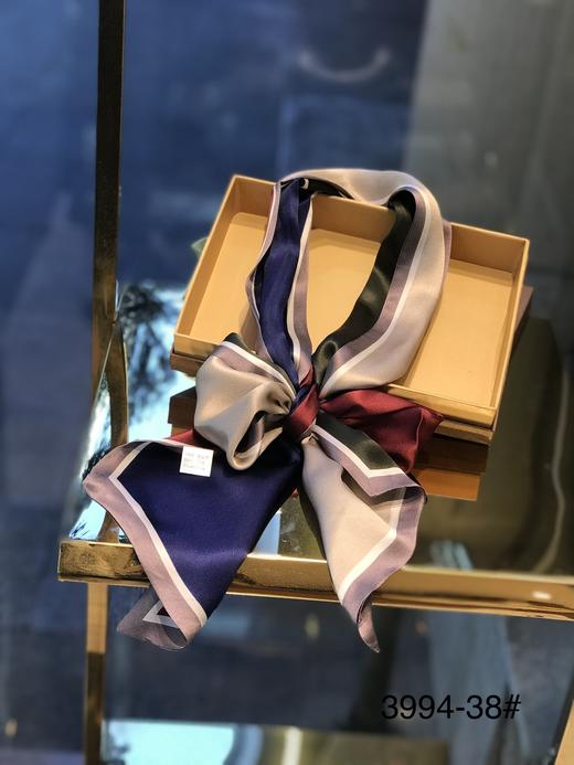 优品堂《春的律动》100％桑蚕丝长条巾 商品图6