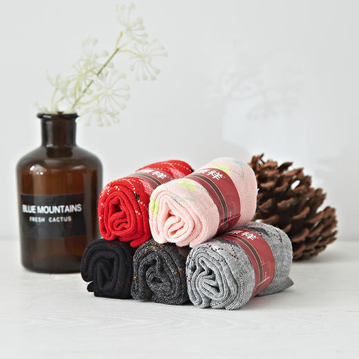 恒源祥 女士羊毛袜礼盒（五双装）HYX004WZ【CZ】 商品图1