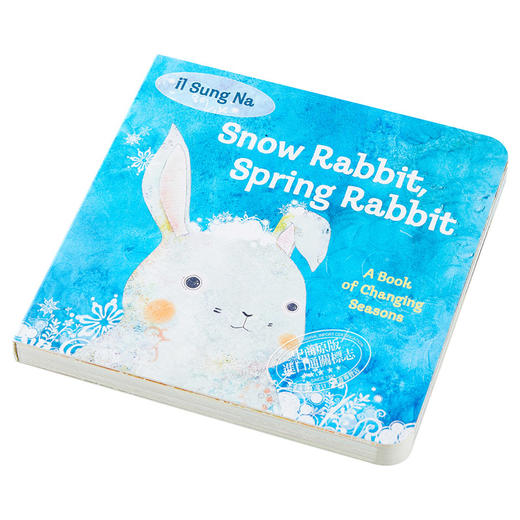 【中商原版】微瑕疵 睡前故事 纸板书 季节之书il Sung Na Snow Rabbit Spring Rabbit 英文原版 尹成娜一本讲述季节交替的书 商品图2
