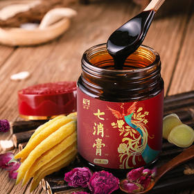 七逍膏：疏肝理气，消瘀散结