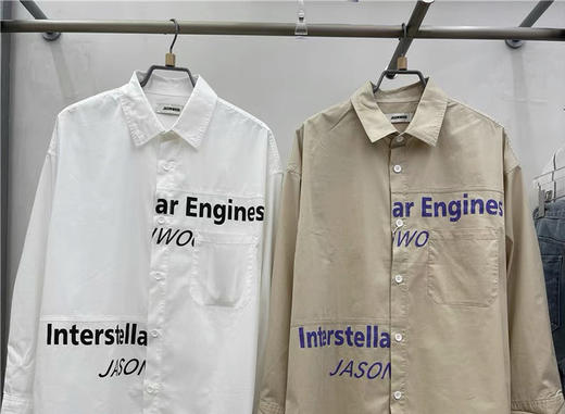 311105301 坚持我的/jasonwood 2021年秋季新款 男士时尚休闲衬衫 商品图0